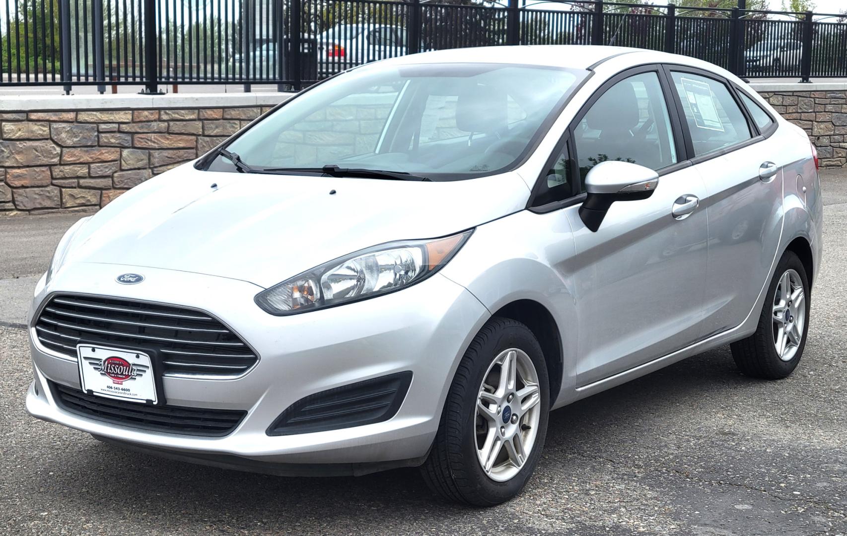 2019 Silver Ford Fiesta SE Sedan (3FADP4BJ2KM) with an 1.6L L4 DOHC 16V engine, Automatic transmission, located at 450 N Russell, Missoula, MT, 59801, (406) 543-6600, 46.874496, -114.017433 - Great little Economy Car in Very Good Condition. Low Miles. Automatic Transmission. Air Conditioning. Heated Seats. Power Windows. Cruise. Tilt. Backup Camera. - Photo#5